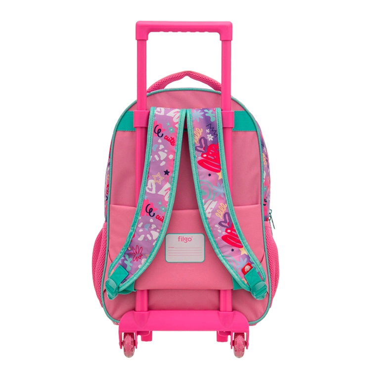 Mochila Escolar Filgo 2026 Starpak 18" Make Up 1 Con Carro Art.MO26-TST-020